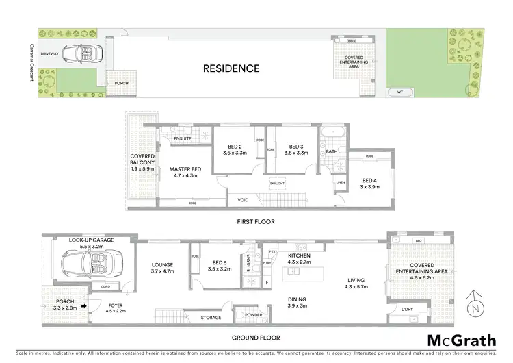 Floorplan of Homely house listing, 12a Carramar Crescent, Miranda NSW 2228