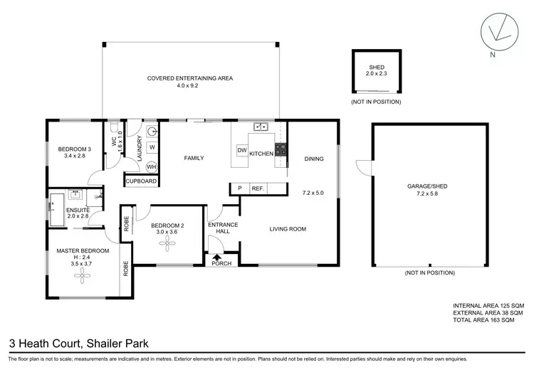 Floorplan of Homely house listing, 3 Heath Court, Shailer Park QLD 4128