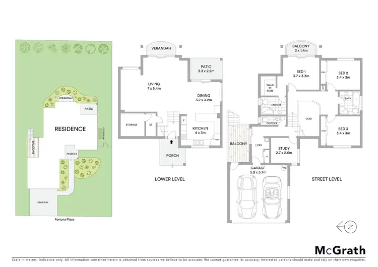Floorplan of Homely house listing, 12 Fortuna Place, Parkwood QLD 4214