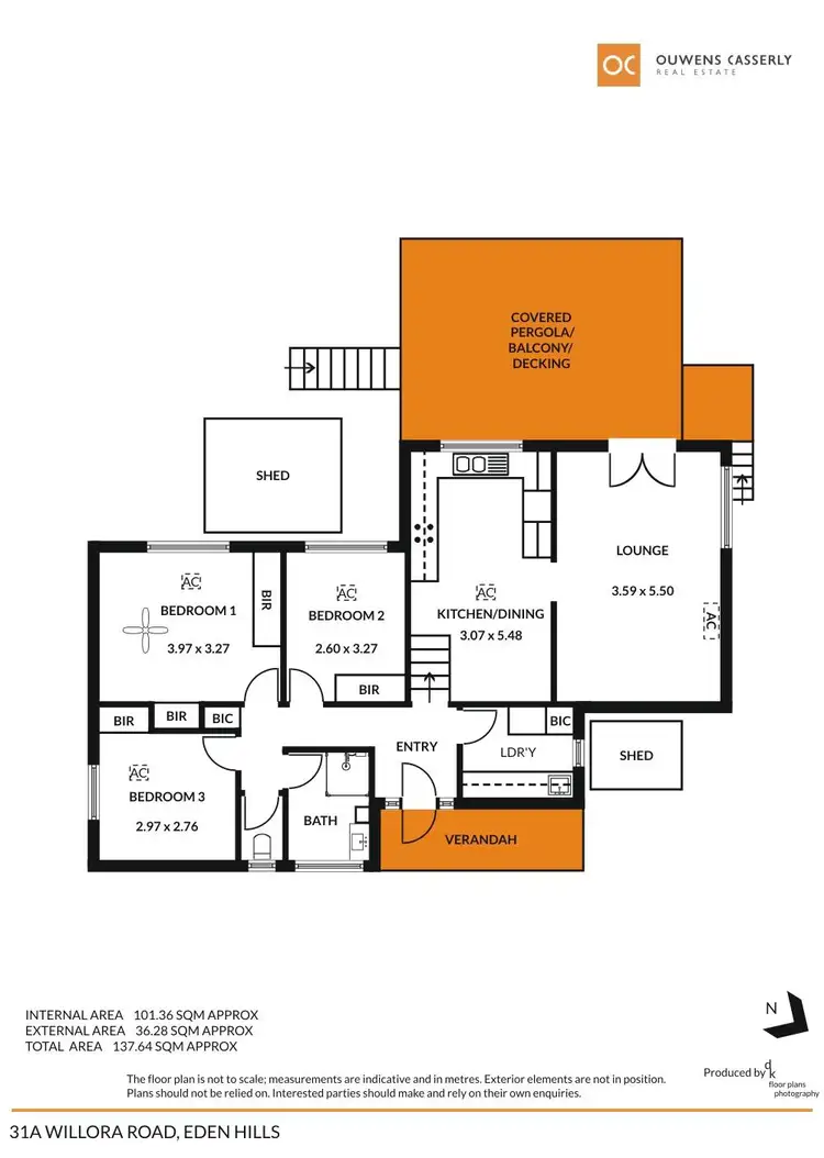 Floorplan of Homely house listing, 31A Willora Road, Eden Hills SA 5050