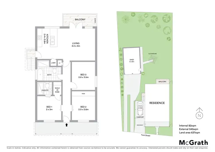 Floorplan of Homely house listing, 239 York Street, Ballarat East VIC 3350