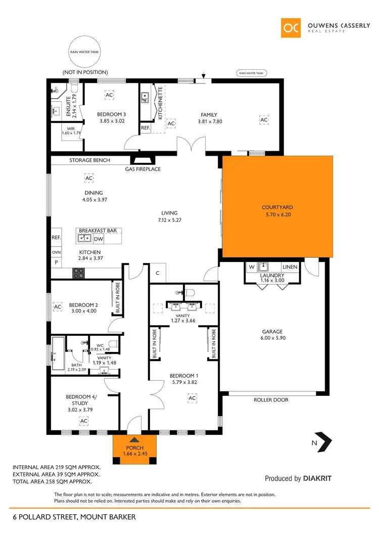 Floorplan of Homely house listing, 6 Pollard Street, Mount Barker SA 5251