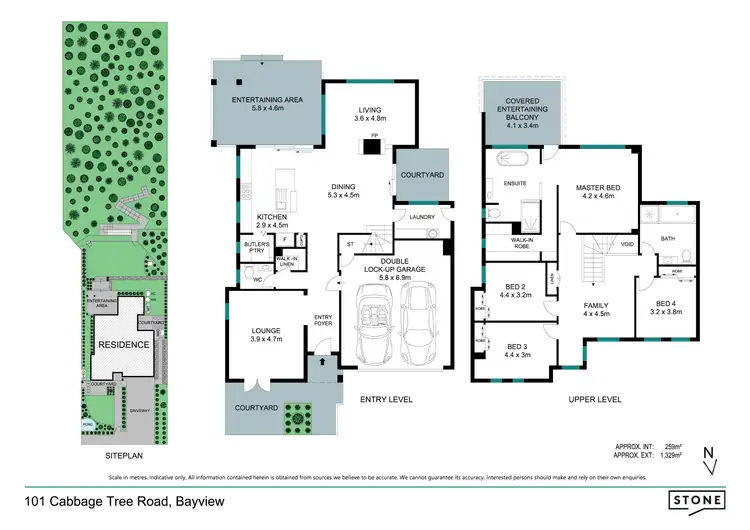 Floorplan of Homely house listing, 101 Cabbage Tree Road, Bayview NSW 2104