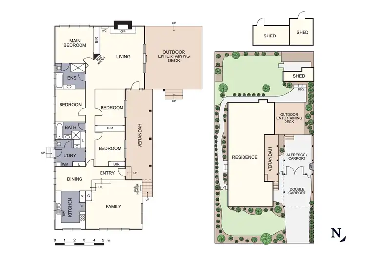Floorplan of Homely house listing, 24 Dorrigo Drive, Boronia VIC 3155