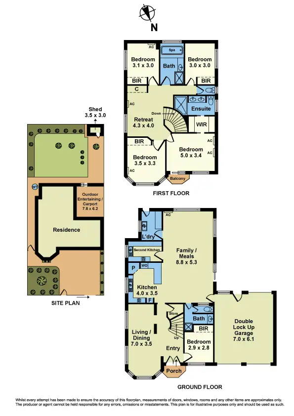 Floorplan of Homely house listing, 100 Suffolk Road, Sunshine North VIC 3020