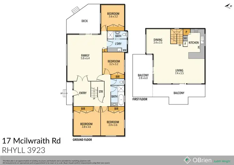 Floorplan of Homely house listing, 17 McIlwraith Road, Rhyll VIC 3923