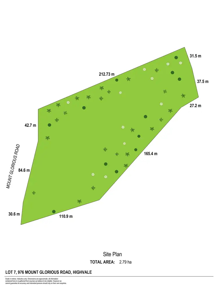 Floorplan of Homely land listing, LOT 7, 976 Mount Glorious Road, Highvale QLD 4520