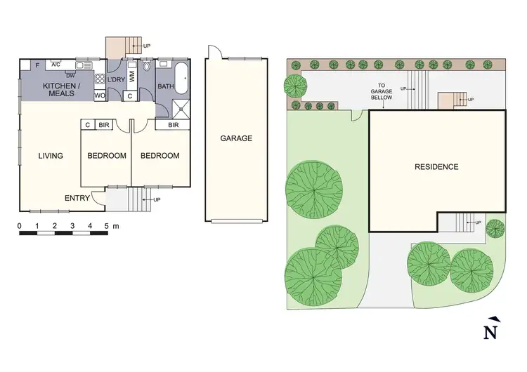 Floorplan of Homely unit listing, 3/3 Green Street, Boronia VIC 3155