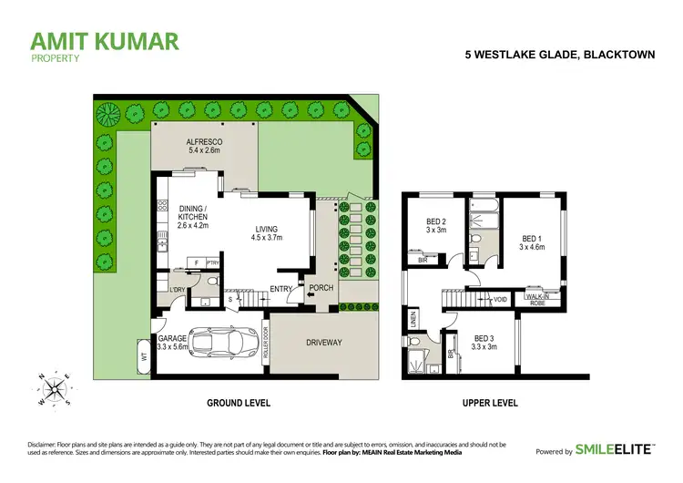 Floorplan of Homely house listing, 5 Westlake Glade, Blacktown NSW 2148