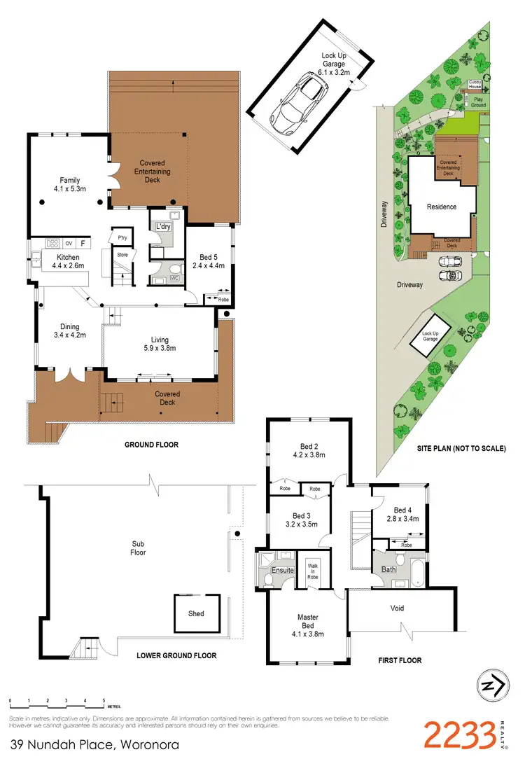 Floorplan of Homely house listing, 39 Nundah Place, Woronora NSW 2232