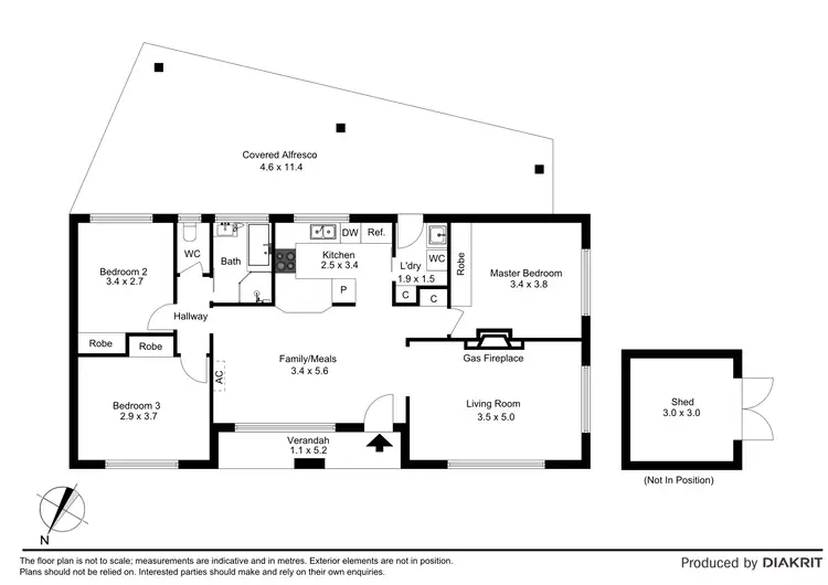 Floorplan of Homely house listing, 362 Stony Point Road, Crib Point VIC 3919