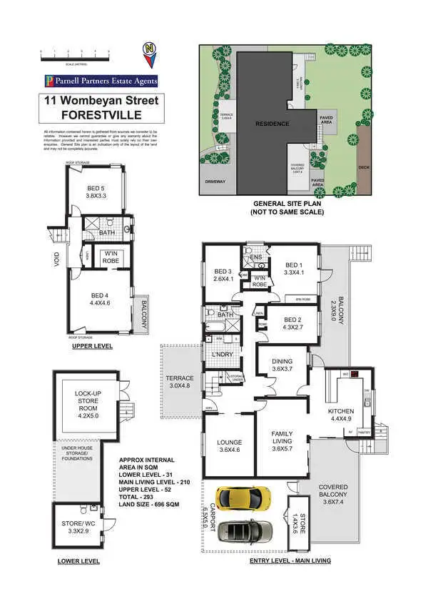 Floorplan of Homely house listing, 11 Wombeyan Street, Forestville NSW 2087