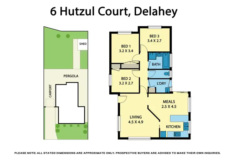 Floorplan of Homely house listing, 6 Hutzul Court, Delahey VIC 3037