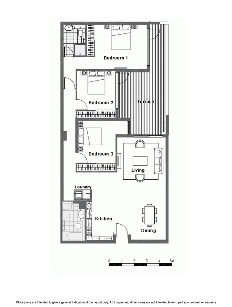 Floorplan of Homely apartment listing, 505/228 A'beckett Street, Melbourne VIC 3000