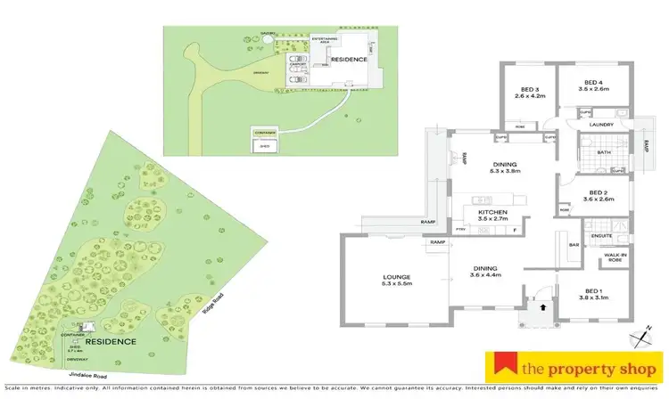 Floorplan of Homely rural property listing, 16 Jindalee Road, Mudgee NSW 2850