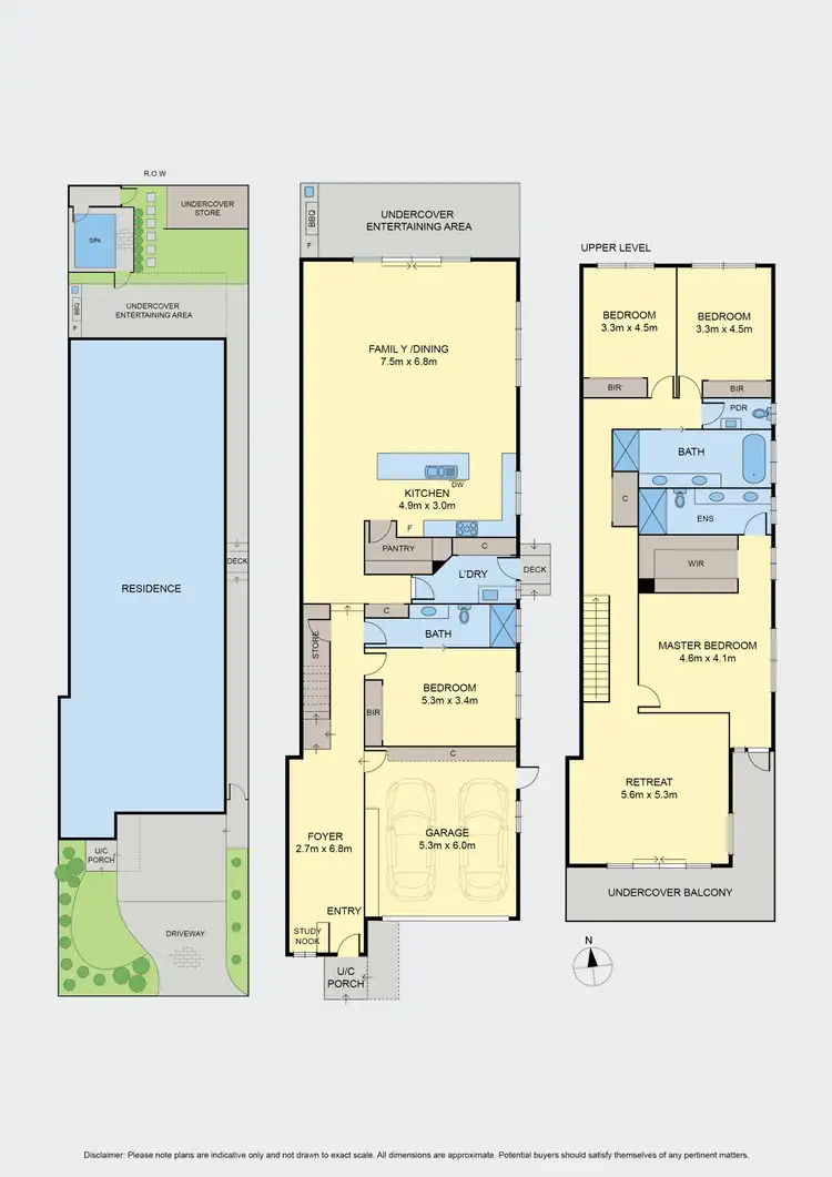 Floorplan of Homely house listing, 18 Emerald Street, Essendon West VIC 3040