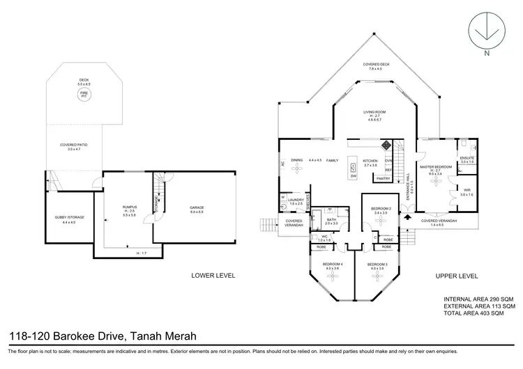 Floorplan of Homely house listing, 118-120 Barokee Drive, Tanah Merah QLD 4128