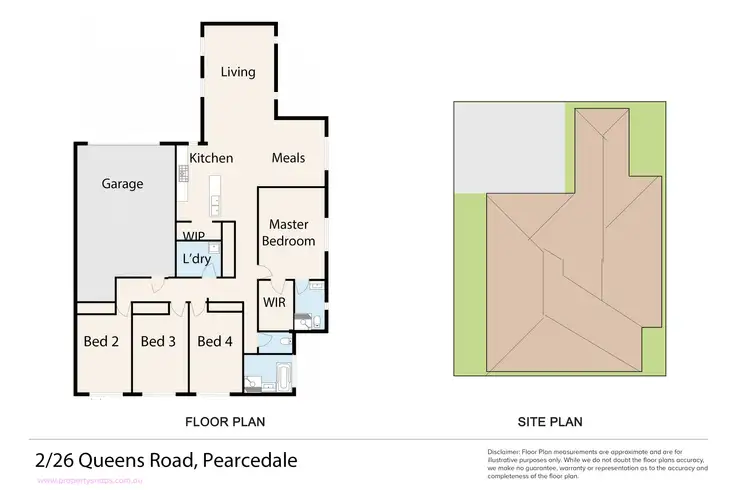Floorplan of Homely land listing, 2/26 Queens Road, Pearcedale VIC 3912