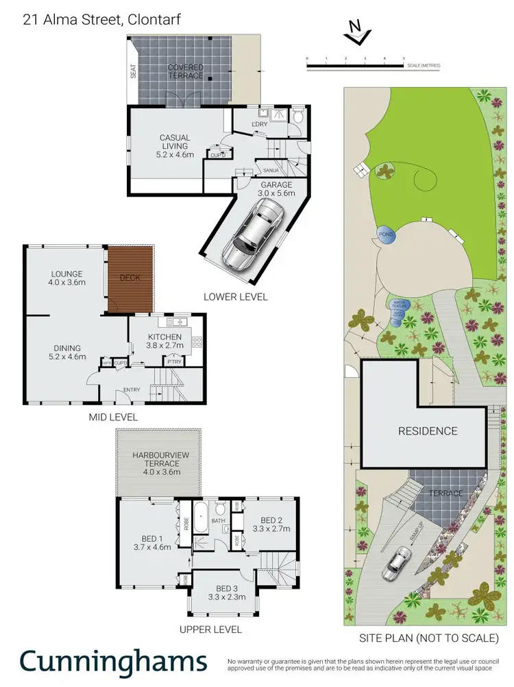 Floorplan of Homely house listing, 21 Alma Street, Clontarf NSW 2093
