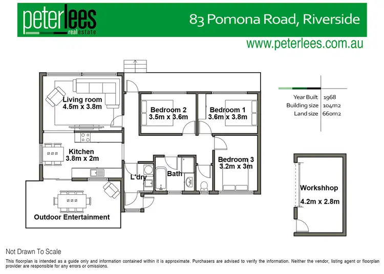 Floorplan of Homely house listing, 83 Pomona Road, Riverside TAS 7250