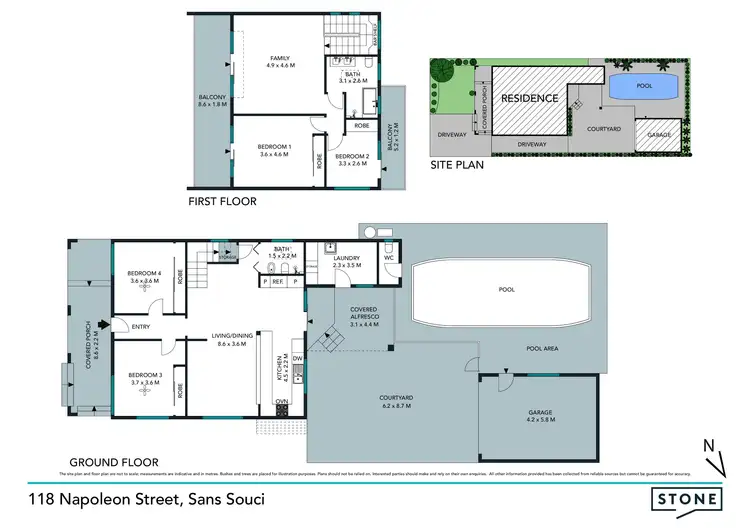 Floorplan of Homely house listing, 118 Napoleon Street, Sans Souci NSW 2219