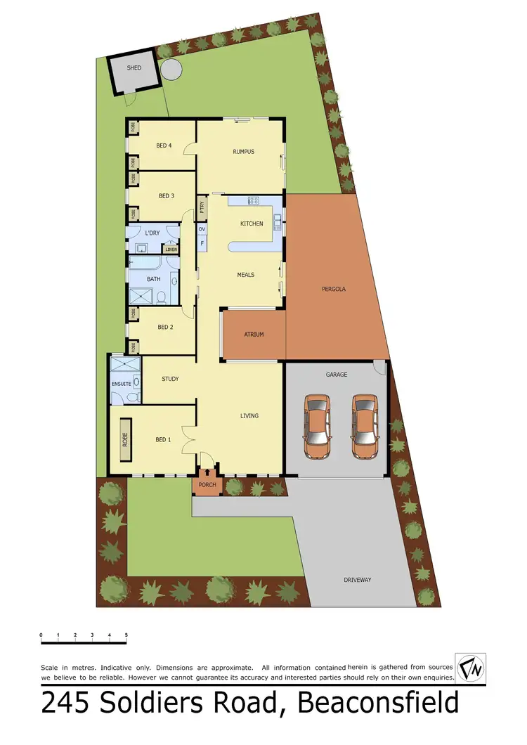 Floorplan of Homely house listing, 245 Soldiers Road, Beaconsfield VIC 3807