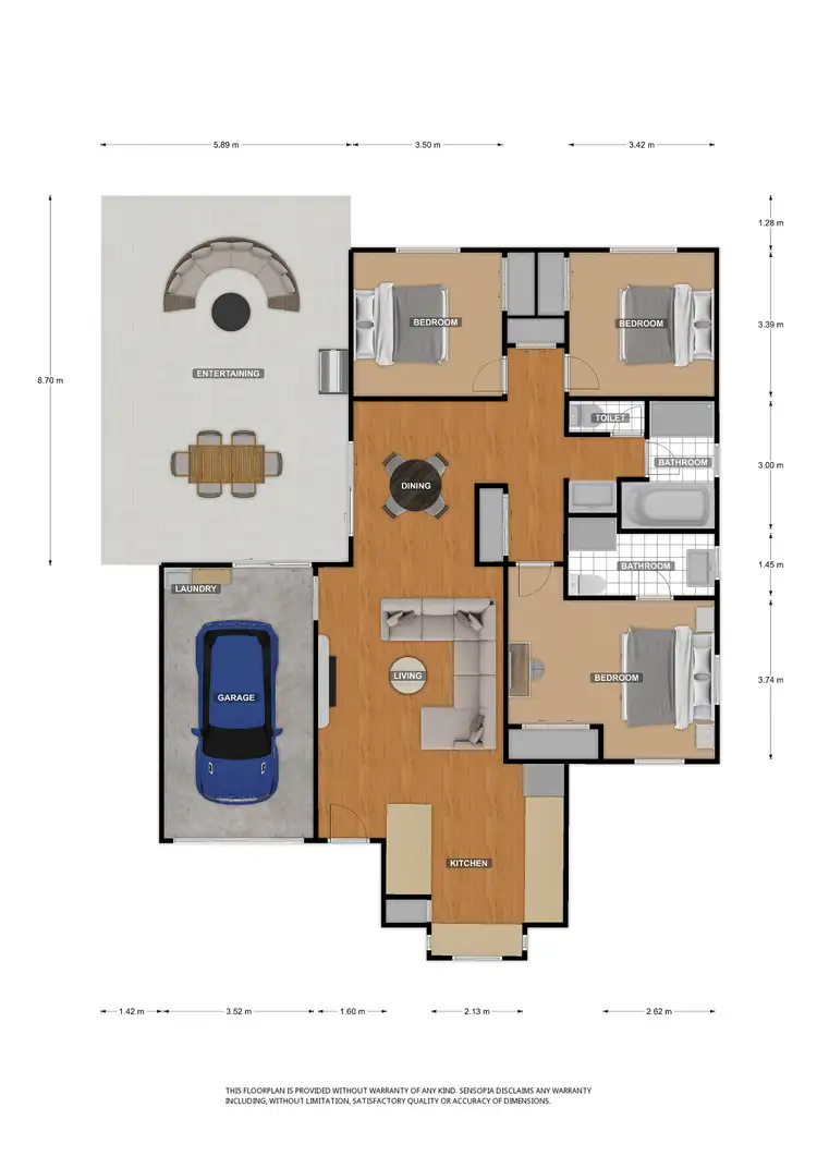 Floorplan of Homely house listing, 3 Pengam Street, Kuraby QLD 4112
