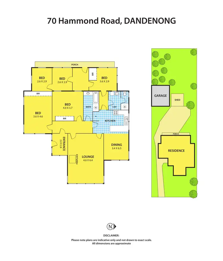 Floorplan of Homely house listing, 70 Hammond Road, Dandenong VIC 3175