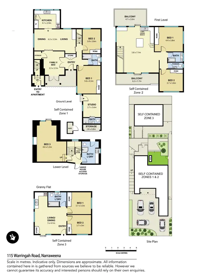 Floorplan of Homely house listing, 115 Warringah Road, Narraweena NSW 2099