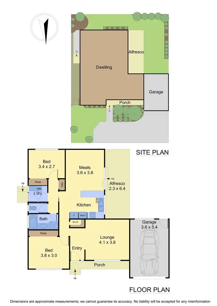 Floorplan of Homely unit listing, 2/31 Grace Street, Watsonia VIC 3087