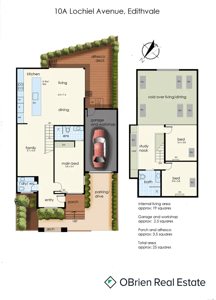 Floorplan of Homely house listing, 10a Lochiel Avenue, Edithvale VIC 3196