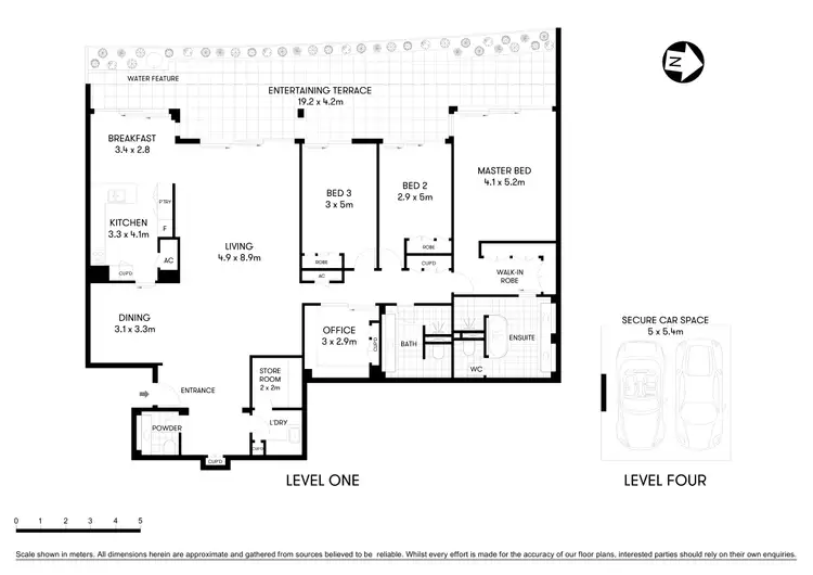 Floorplan of Homely apartment listing, 2/6 Cliff Street, Milsons Point NSW 2061