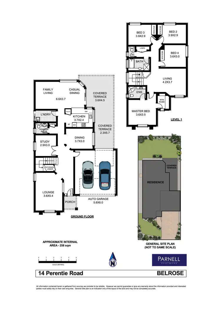 Floorplan of Homely house listing, 14 Perentie Road, Belrose NSW 2085