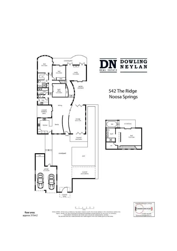 Floorplan of Homely house listing, 542 The Ridge, Noosa Heads QLD 4567