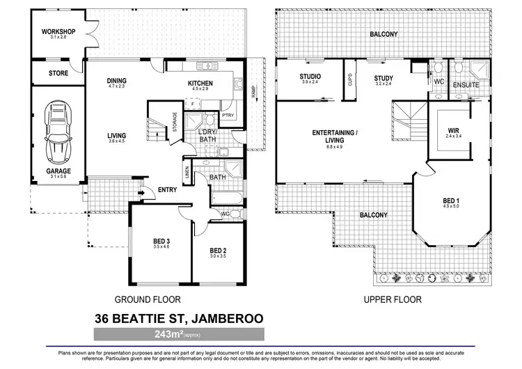 Floorplan of Homely house listing, 36 Beattie Street, Jamberoo NSW 2533