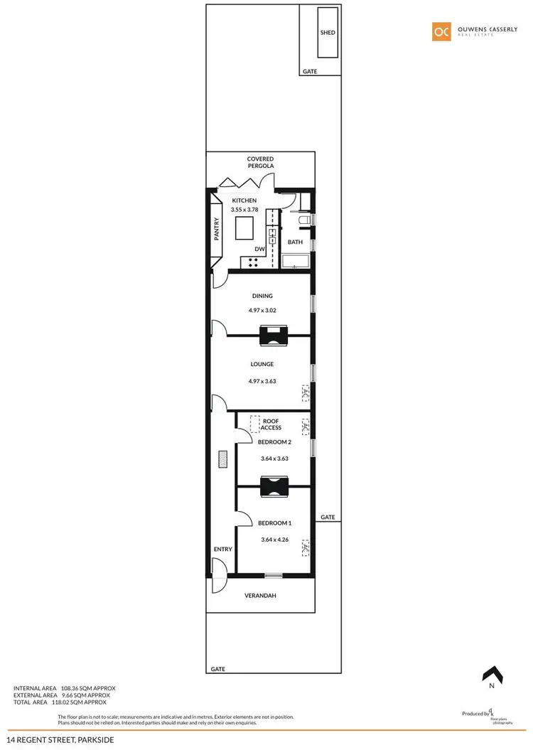 Floorplan of Homely house listing, 14 Regent Street, Parkside SA 5063