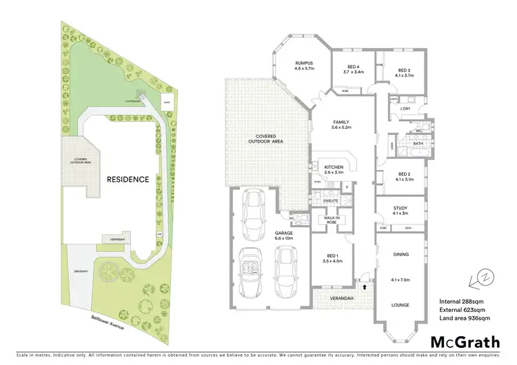 Floorplan of Homely house listing, 8 Belltower Avenue, Alfredton VIC 3350