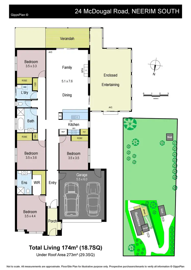 Floorplan of Homely house listing, 24 McDougal Road, Neerim South VIC 3831