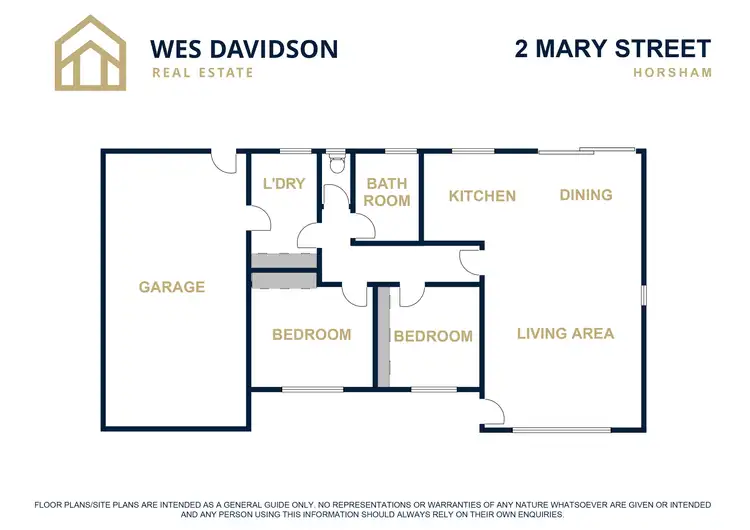 Floorplan of Homely townhouse listing, 2 Mary Street, Horsham VIC 3400