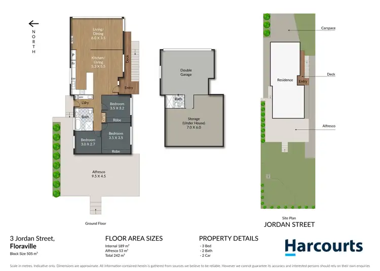 Floorplan of Homely house listing, 3 Jordan Street, Floraville NSW 2280
