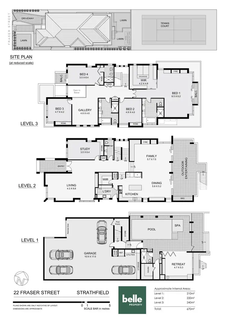 Floorplan of Homely house listing, 22 Fraser Street, Strathfield NSW 2135