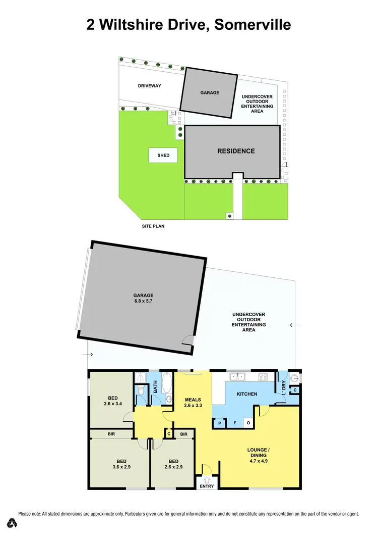 Floorplan of Homely house listing, 2 Wiltshire Drive, Somerville VIC 3912