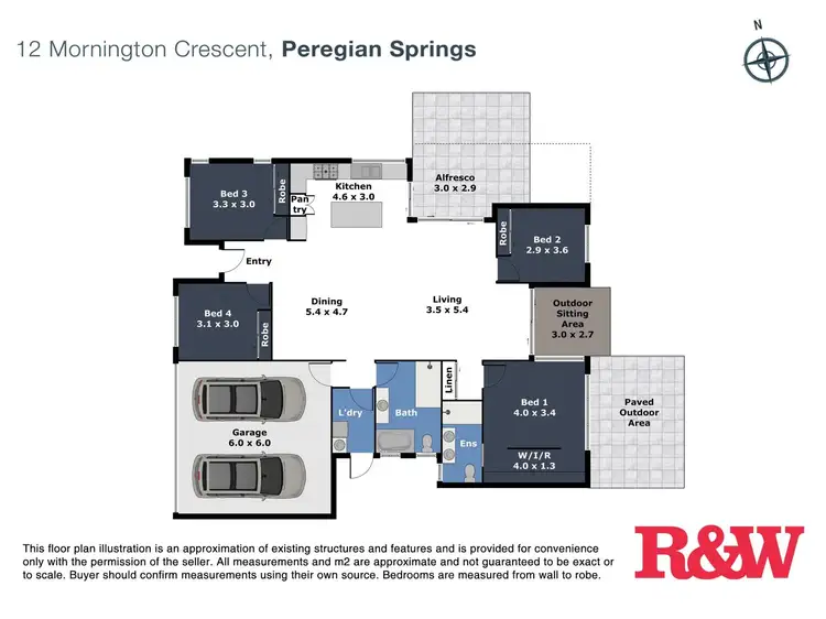 Floorplan of Homely house listing, 12 Mornington Crescent, Peregian Springs QLD 4573
