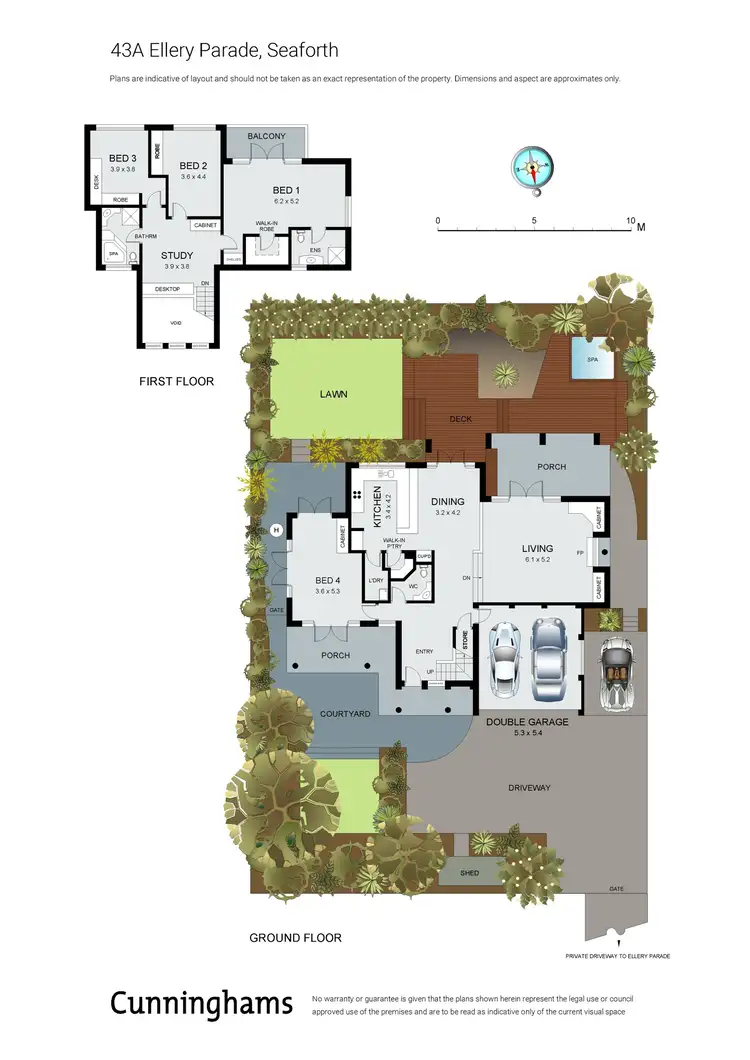 Floorplan of Homely house listing, 43a Ellery Parade, Seaforth NSW 2092