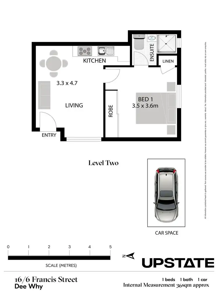 Floorplan of Homely apartment listing, 16/6 Francis Street, Dee Why NSW 2099