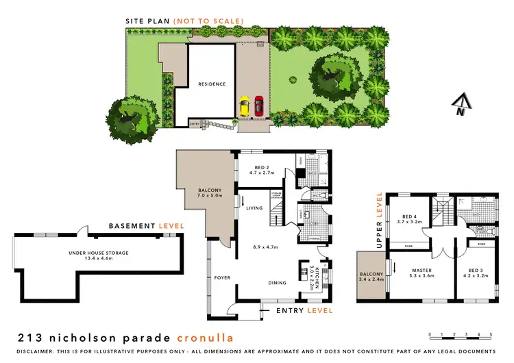 Floorplan of Homely house listing, 213 Nicholson Parade, Cronulla NSW 2230