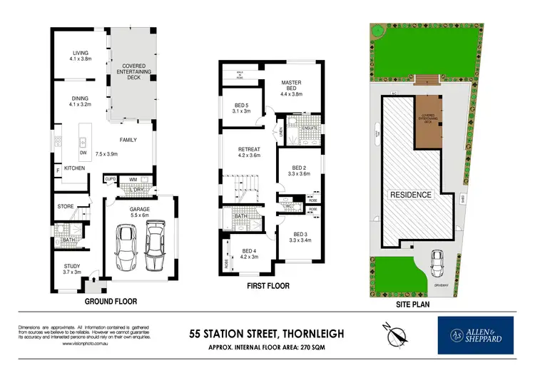 Floorplan of Homely house listing, 55 Station St, Thornleigh NSW 2120