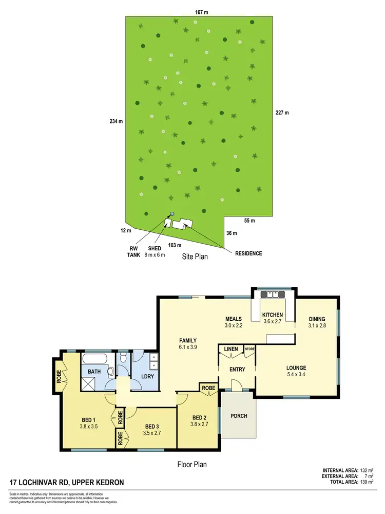 Floorplan of Homely house listing, 17 Lochinvar Road, Upper Kedron QLD 4055
