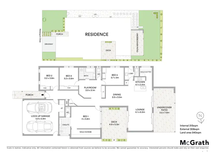 Floorplan of Homely house listing, 41 Watergum Close, Sapphire Beach NSW 2450