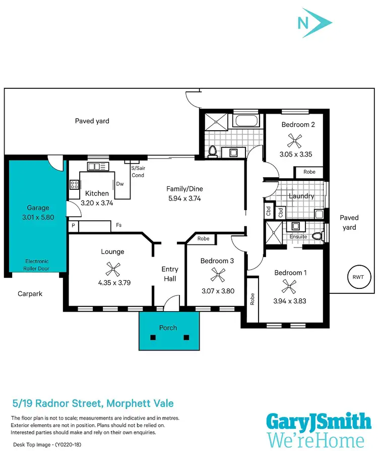 Floorplan of Homely house listing, 5/19 Radnor Street, Morphett Vale SA 5162
